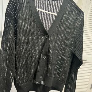 Uniqlo Mesh Cardigan